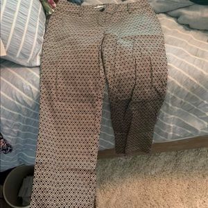 Black & Tan work capris